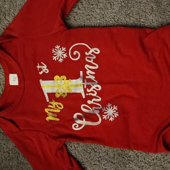 💜Baby girl 1st Christmas set - Picture 3 of 6